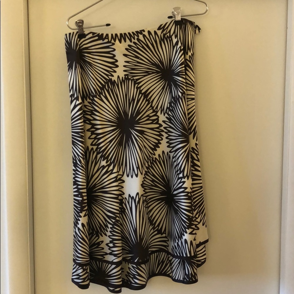 100% tiered silk skirt US size 6